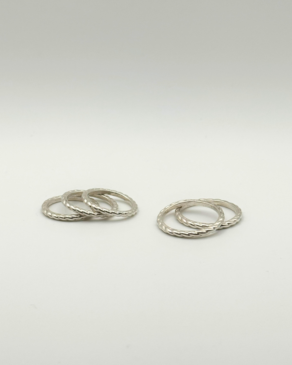 Something Stacked Rope Ring