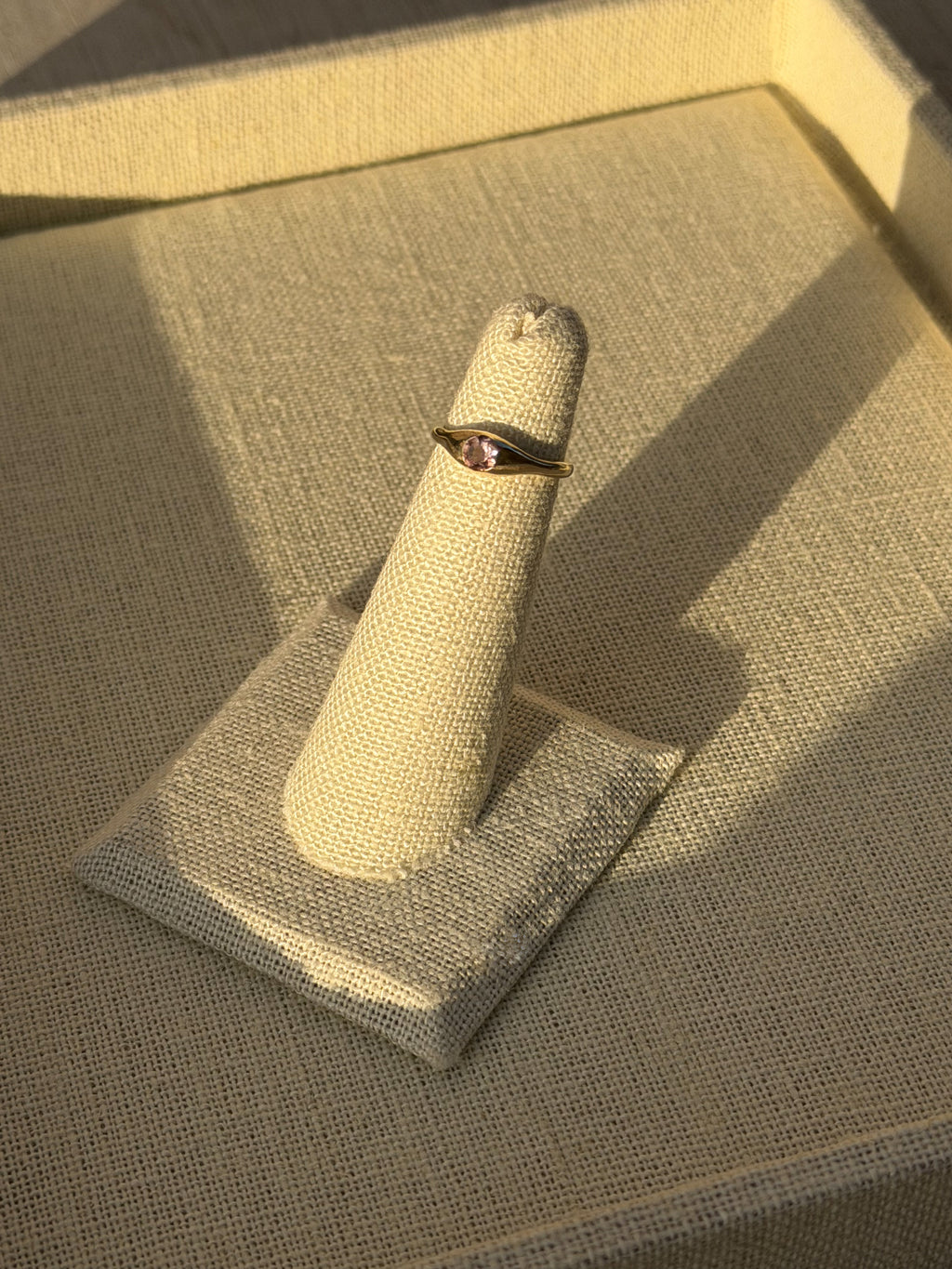 Bold Signature Gemstone Ring