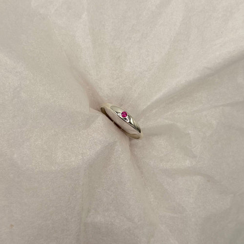Petite Signature Gemstone Ring